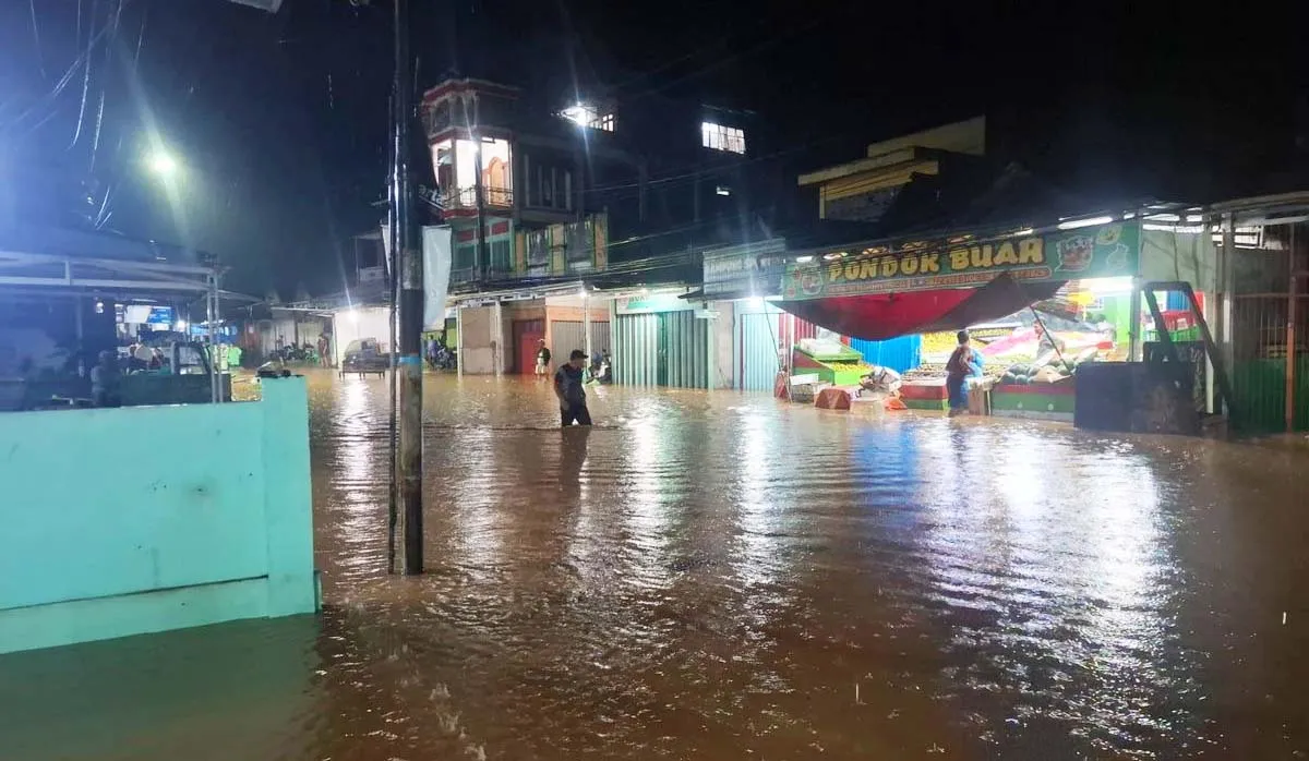 Hujan Deras, Banjir Rendam Ratusan Rumah di Lebong